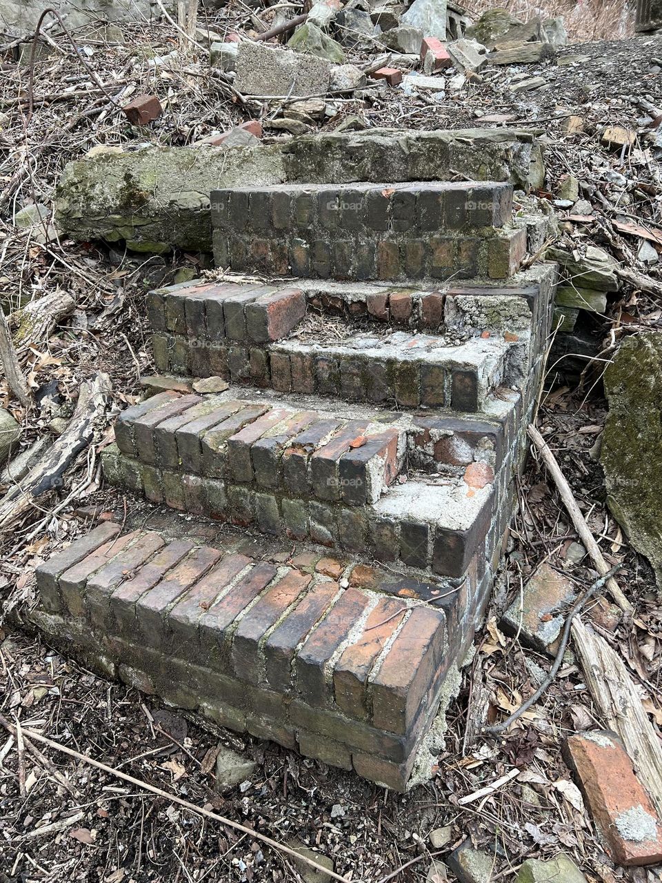 Brick Stairs 