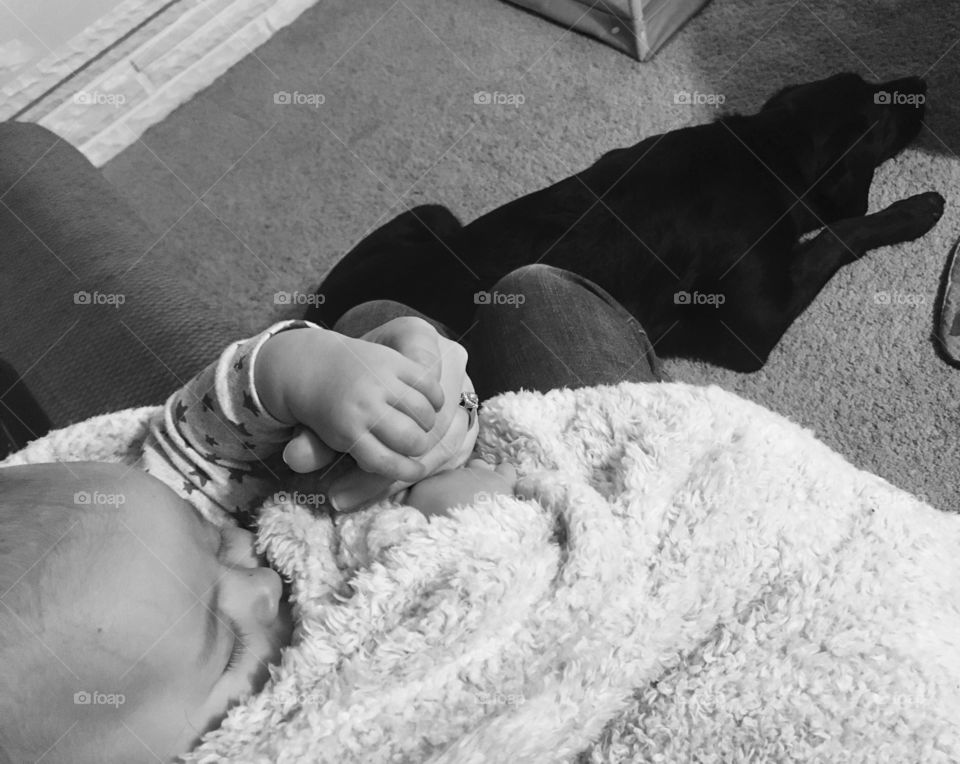 There is nothing more peaceful than an afternoon at home holding a sleeping baby! The simplicity of spending time with the family can’t be taken for granted.