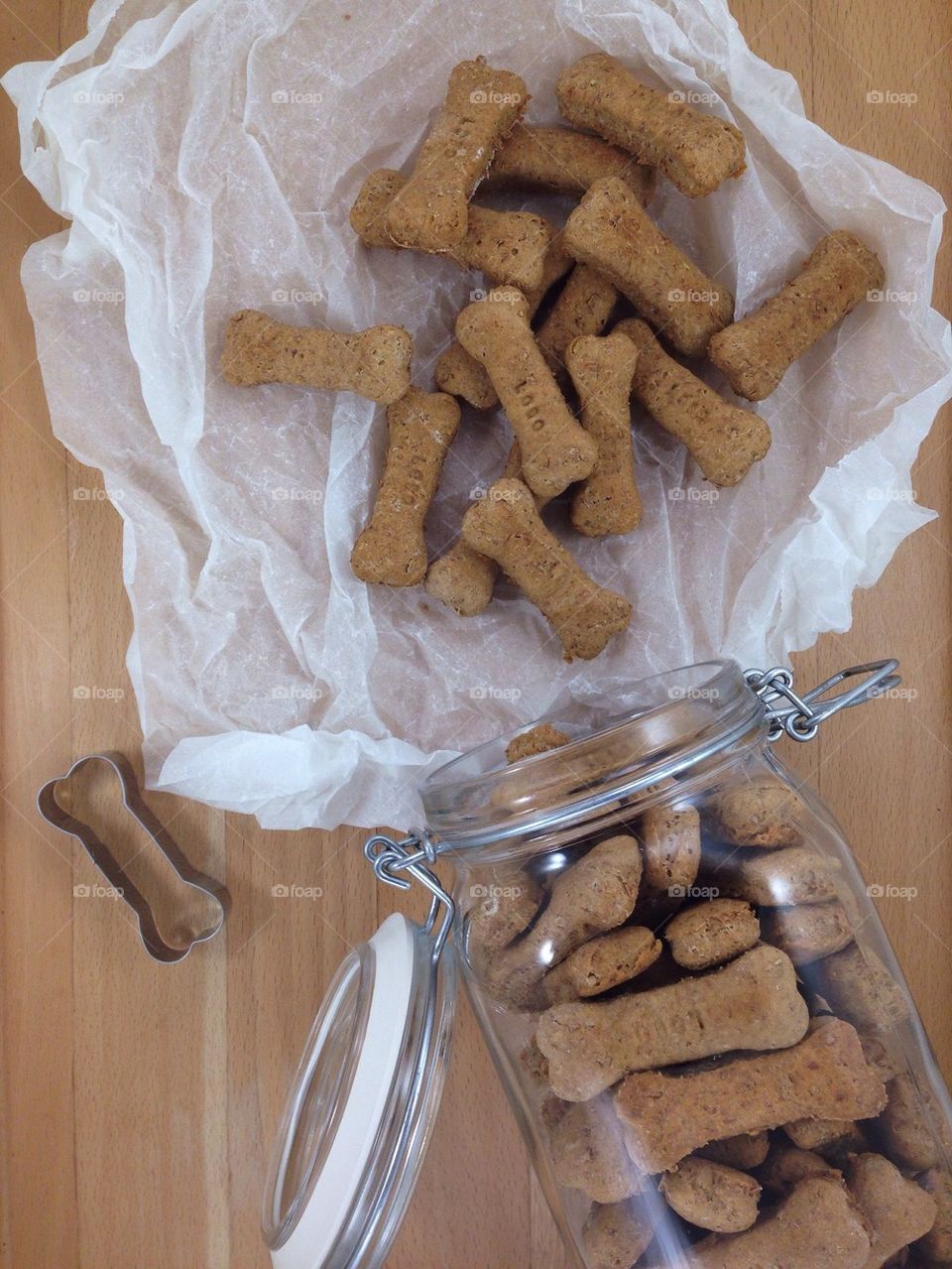 Dog biscuits
