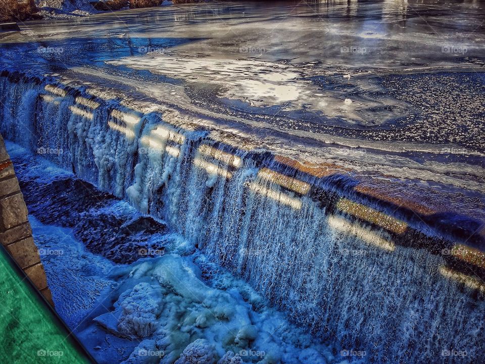 Winter Waterfall