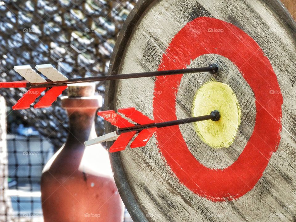Archery. Target Practice
