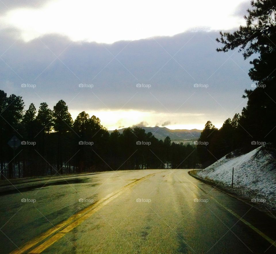 Colorado mountain top