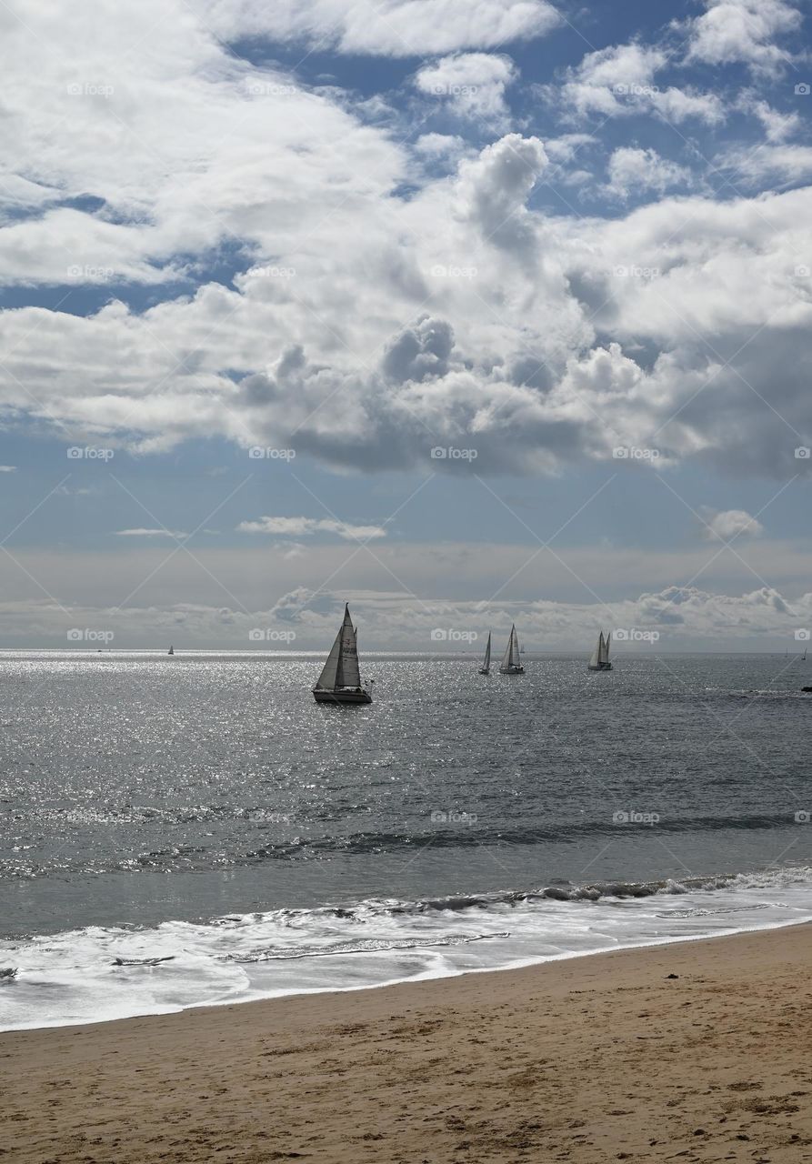 sailing under the clouds