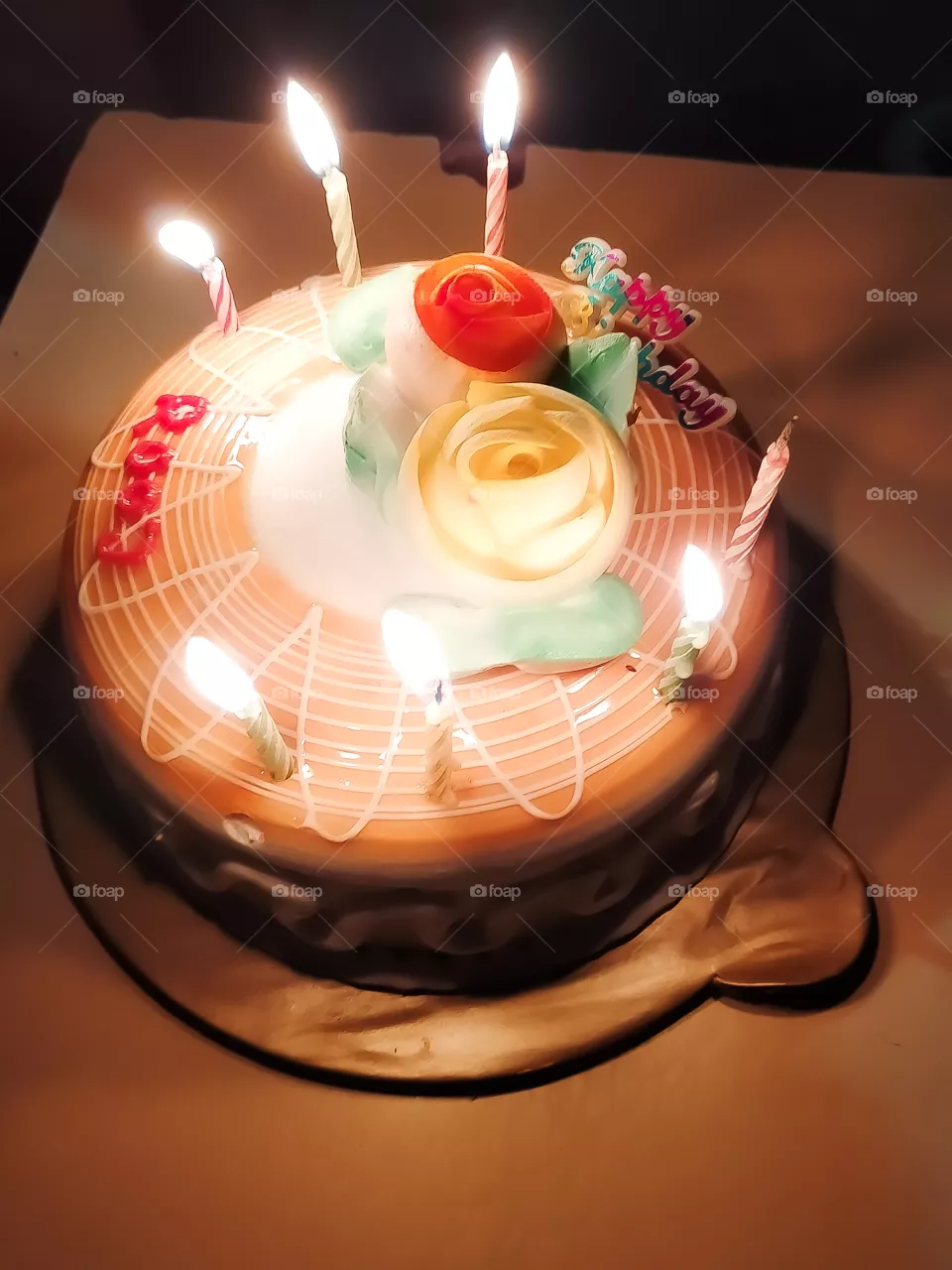 A bite of deliciousness.🎂