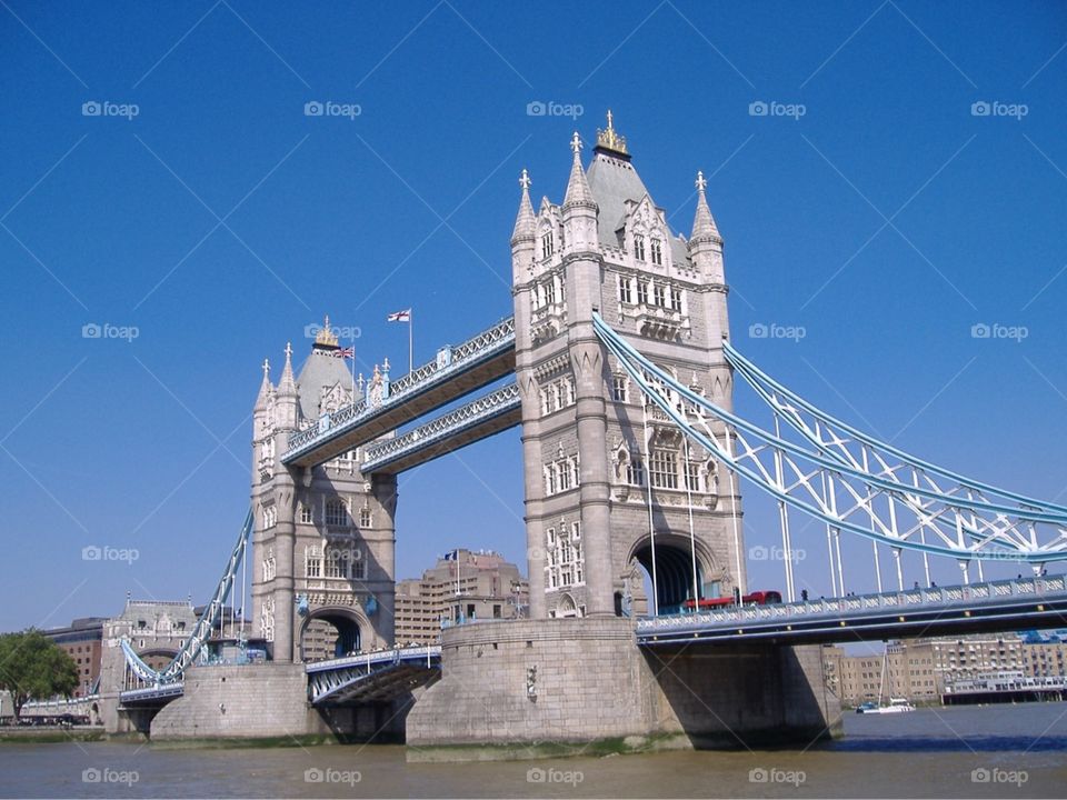 Tower Bridge. London, England. 