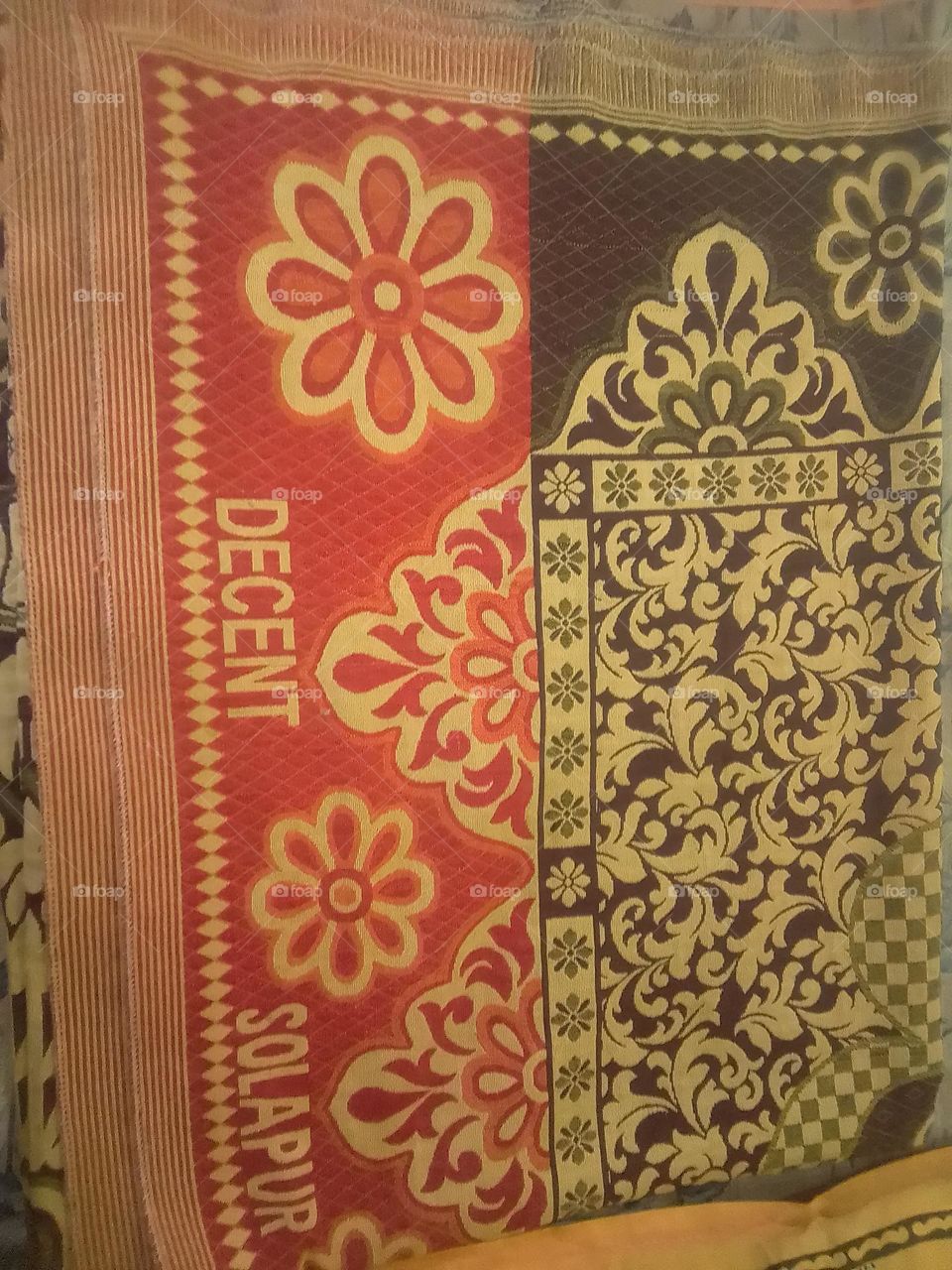 Hand designed texture cloth