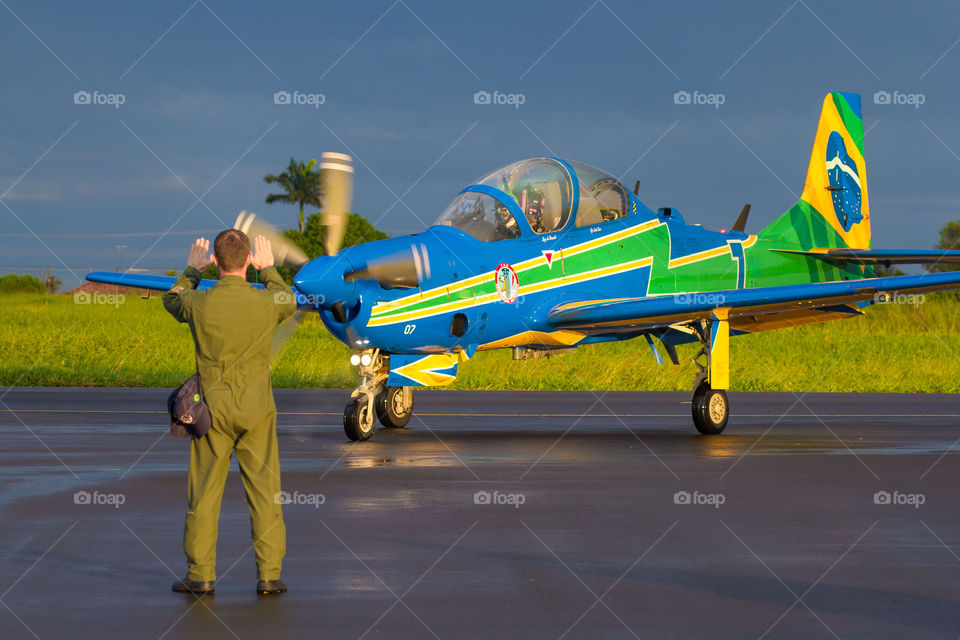 Brazilian Air Force Acrobatic Team "Esquadrilha da Fumaça" 