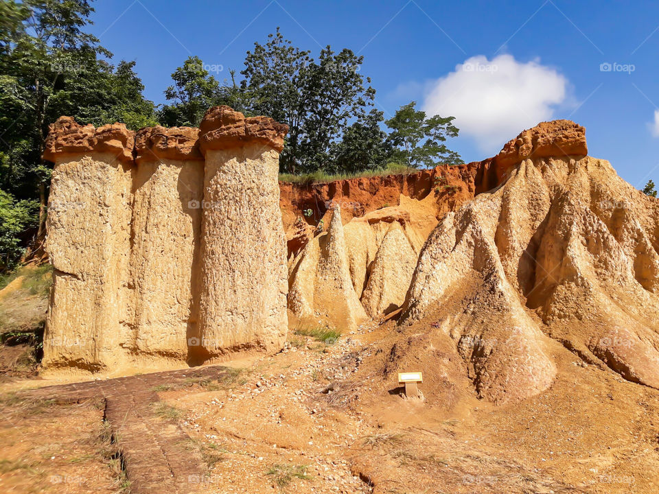 Grand Canyon of Thailand was known as Phae Mueang Phi ,Phrae in Thailand