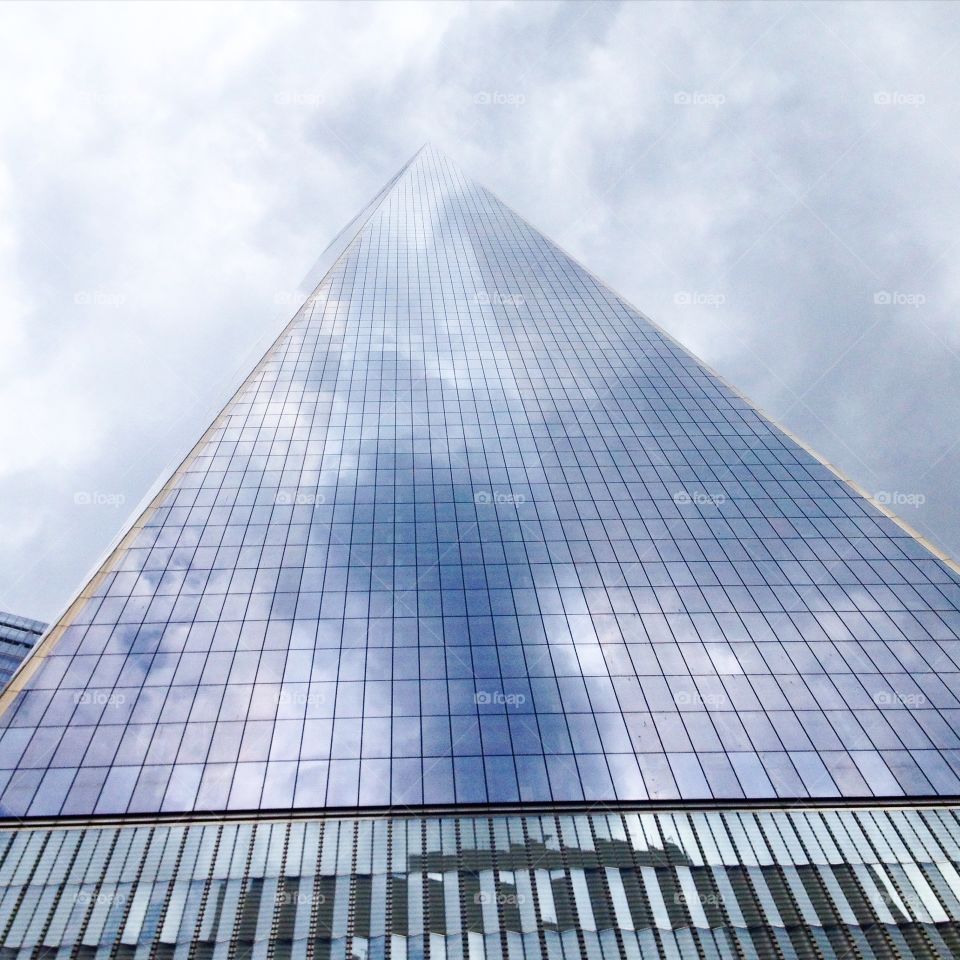 Wtc memorial . Sky